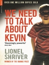 We Need To Talk About Kevin (eBook)